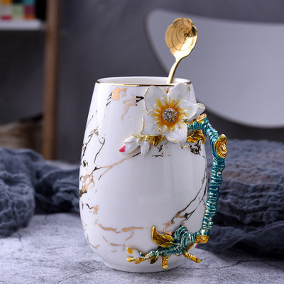Taza Cerámica Grande con Cuchara - Diseño Creativo y Funcional - Image 19