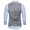 Chaleco de Traje Slim Fit Profesional Británico para Hombre