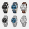 Reloj Mecánico Empresarial para Hombre con Calendario Luminoso Multifuncional