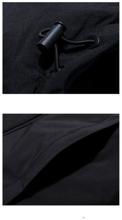 Abrigo de Algodón Grueso con Capucha para Hombre - Protección Térmica Outdoor - Image 15