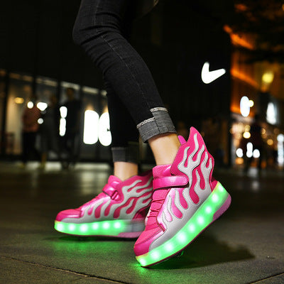 Patines Heelys LED Recargables con Ruedas Luminosas para Niños y Niñas - Image 19