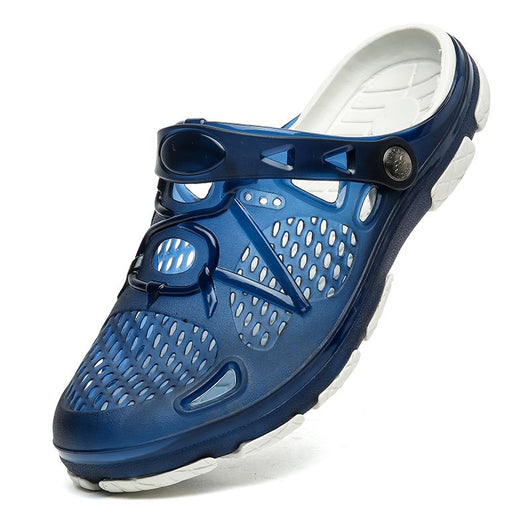 Sandalias Baotou para Hombre Verano Cómodo Antideslizante Resistente - Image 9