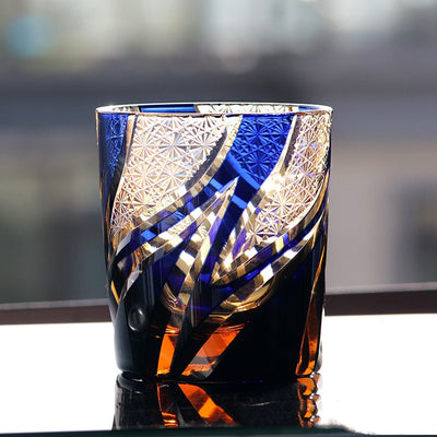 Vaso de Whisky en Cristal Tallado sin Plomo