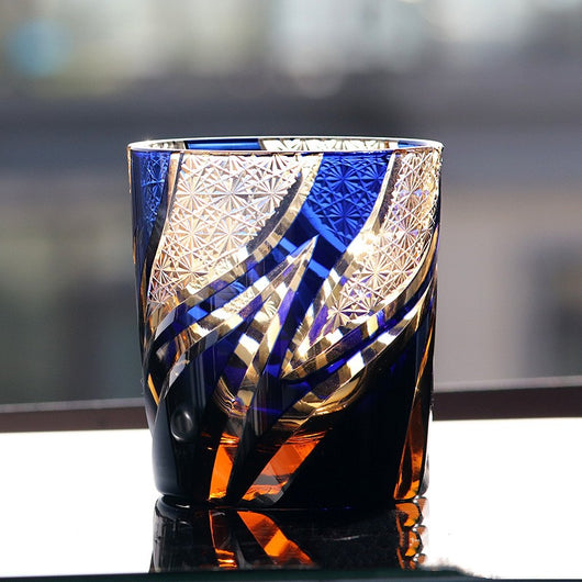 Vaso de Whisky en Cristal Tallado sin Plomo