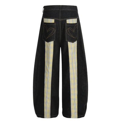Pantalones Casuales Color Block Hombre - Corte Medio Moderno y Juvenil - Image 4
