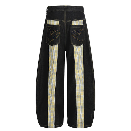 Pantalones Casuales Color Block Hombre - Corte Medio Moderno y Juvenil - Image 4