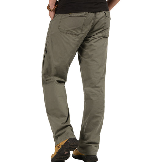 Pantalones Cómodos Holgados para Hombre Talla Grande - Image 8