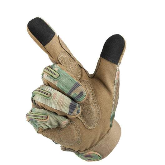 Guantes de Protección Deportiva con Dedos Completos Antiimpacto - Image 3