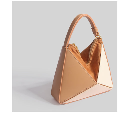 Bolsa Tote Convertible con Diseño Geométrico de Diamantes - Image 15