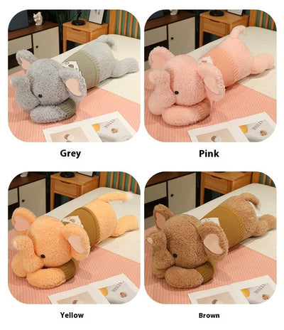 Almohada Decorativa Elefante Gigante de Peluche Suave - Image 14