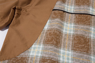 Camisa de Cuadros Bicolor Manga Corta para Hombre - Image 2