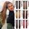 Cola de Caballo Extensible con Velcro - Cabello Liso Europeo