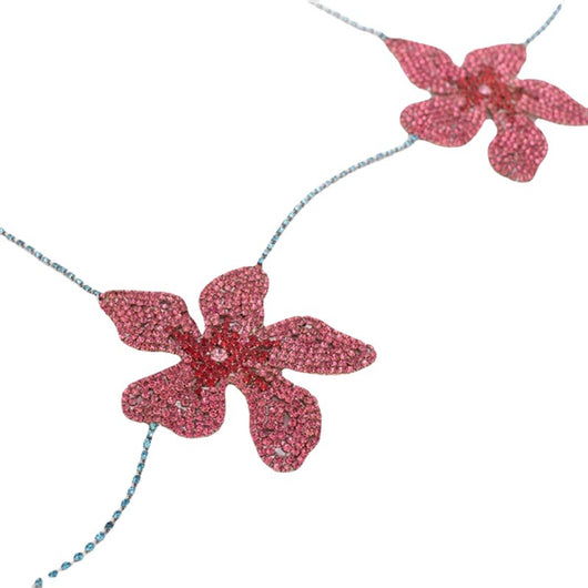 Cadena de Pecho con Flor - Joyería Elegante Europea y Americana - Image 9