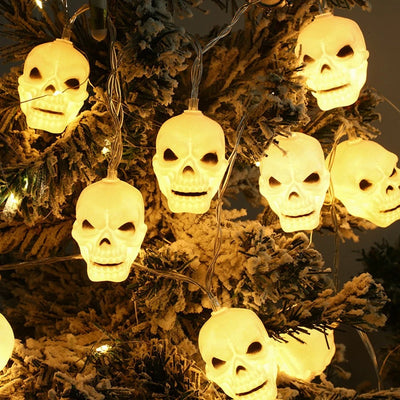 Luces LED Decorativas Temáticas Halloween, Fantasmas, Calaveras y Calabazas - Image 9