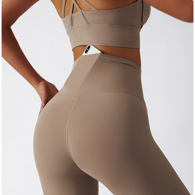 Pantalón Corto Yoga Cintura Alta Levantacaderas Transpirable para Mujer - Image 50