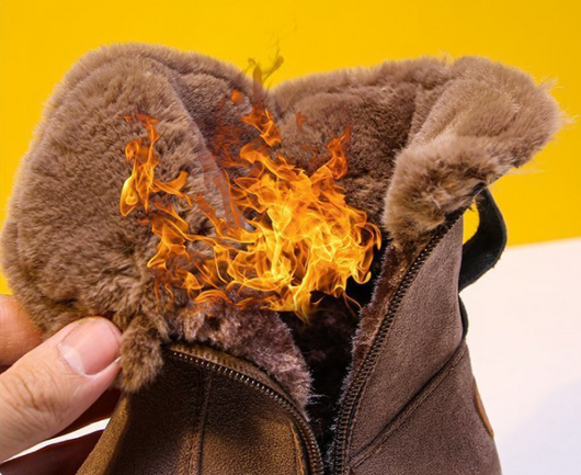 Botas de Nieve con Forro de Algodón y Terciopelo - Versátiles para Cualquier Estilo - Image 8