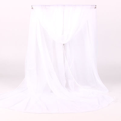 Foulard Largo de Gasa para Mujer - Protección Solar y Estilo Versátil - Image 37