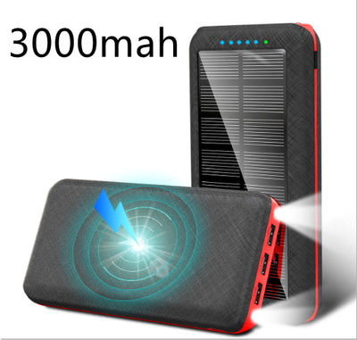Cargador Solar Inalámbrico Qi Portátil con 3 Puertos USB - Compatible con iPhone, Samsung y Xiaomi - Image 10
