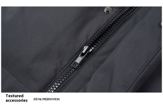 Chaqueta Acolchada de Pato con Gorro Desmontable - Abrigo Cálido Hombre - Image 31