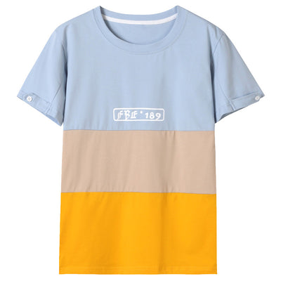 Conjuntos de Pijamas a Rayas para Toda la Familia - Camiseta y Shorts Coordinados - Image 3
