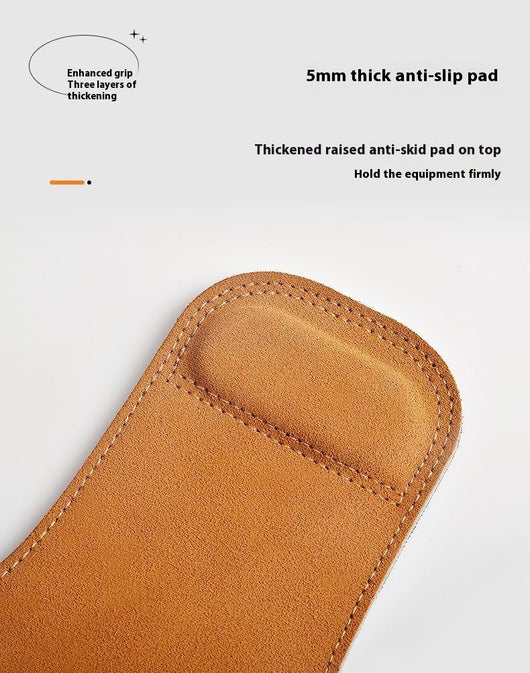 Guantes de Fitness con Soporte de Palma - Cuero Grueso de 3 Capas para Hombre y Mujer - Image 17