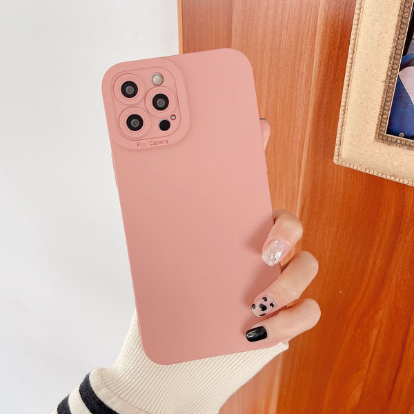 Funda Minimalista para Celular Estilo Coreano Mate - Image 4