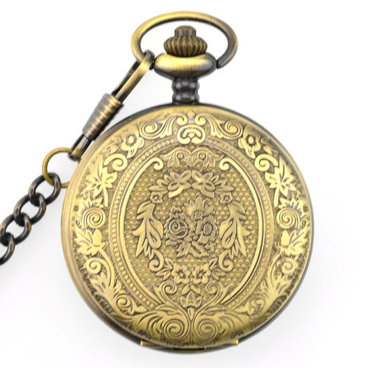 Reloj de Bolsillo Retro para Mujer con Diseño Hueco y Bolsillo - Image 3