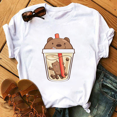 Playera Estampado Té con Leche - Manga Corta para Mujer - Image 15