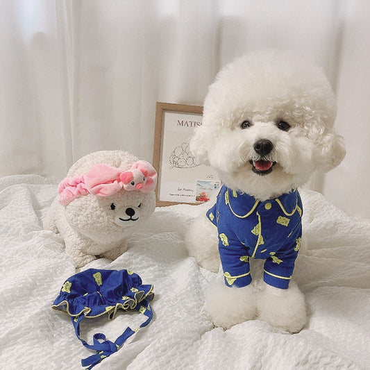 Pijama para Perro Osito Kawaii de Algodón Puro - Ropa Cómoda para Mascotas - Image 2