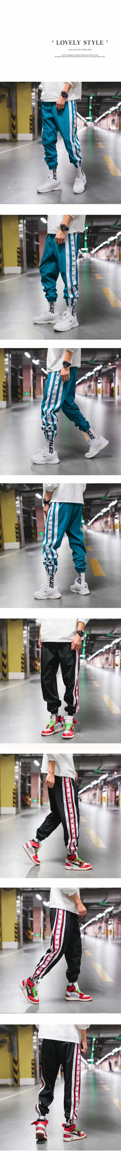 Pantalones Jogger Harem Hip Hop Sueltos para Hombre - Image 21