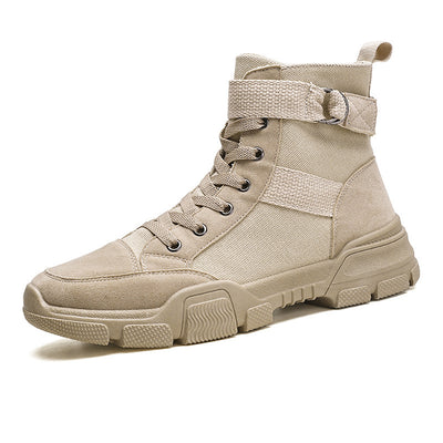 Botas de Trabajo Martin Canvas Altas para Hombre - Image 7