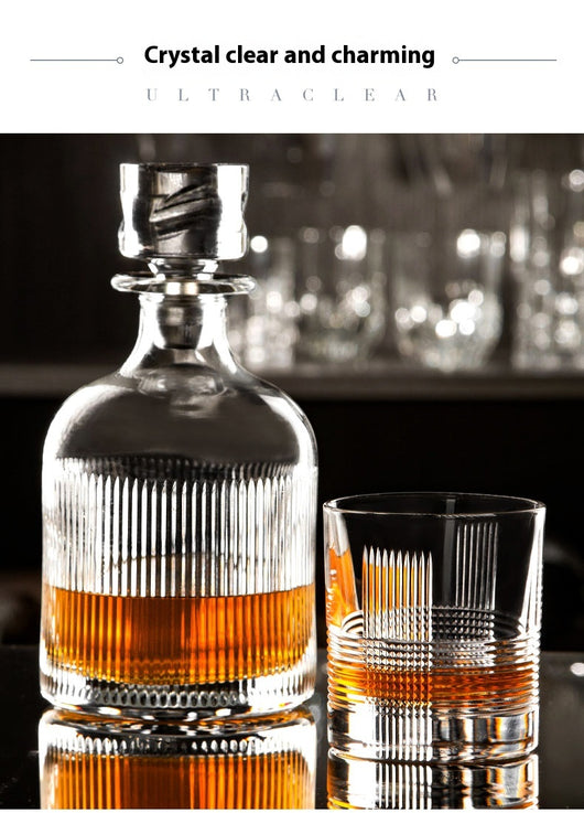 Botella de Whiskey de Cristal Grabada a Mano - Image 15