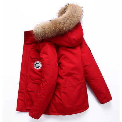 Abrigo Largo de Invierno para Parejas - Diseño Exterior - Image 8