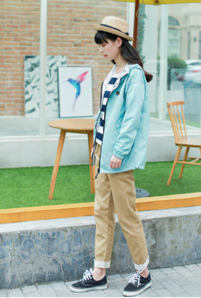 Chaqueta Reversible Estilo Coreano - Abrigo Béisbol Trendy Dos Caras - Image 9