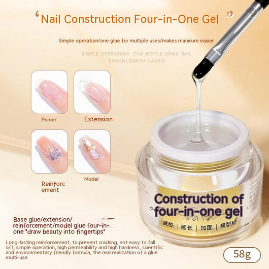 Gel Base Multiusos para Extensiones de Uñas con Moldeado Estructurado - Image 2