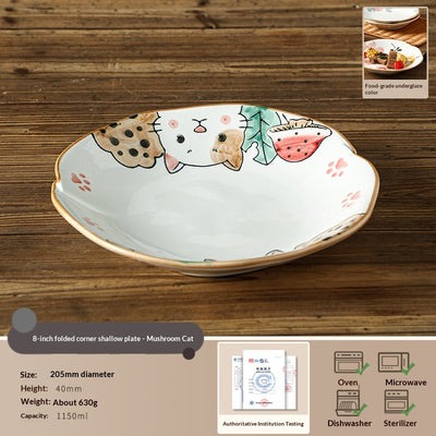 Plato de Cerámica Artesanal Pintado a Mano - Diseño Gourmet para Hogar y Restaurantes - Image 7
