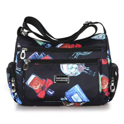 Bolsa Impresa para Mujer con Diseño de Paisaje y Flores Trendy - Image 10