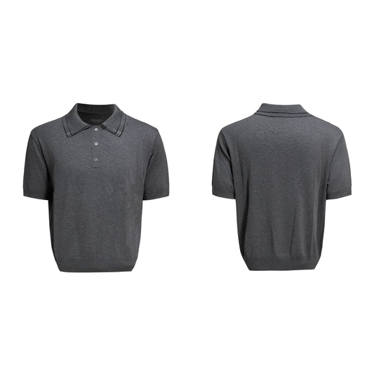 Playera Slim Ice Feeling Cuello Doble Manga Corta - Image 5