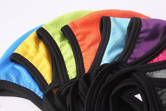 Black breathable polyester dust mask with textured fabric and ear loops, suitable for men and women in all seasons. - Image 18