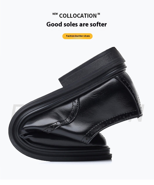 Zapatos de Cuero Oxford Estilo Británico para Hombre - Elegancia Profesional - Image 23