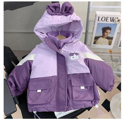 Chaqueta Infantil de Algodón con Cierre Clip - Otoño e Invierno - Image 20