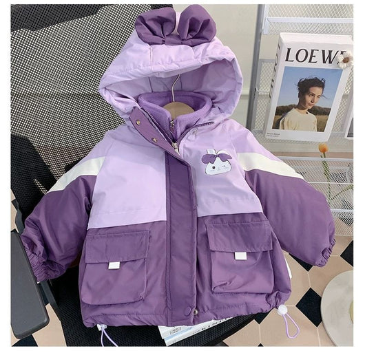 Chaqueta Infantil de Algodón con Cierre Clip - Otoño e Invierno - Image 20