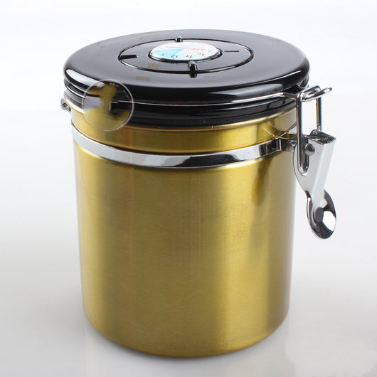 Recipiente Hermético de Acero Inoxidable para Granos de Café - Image 8