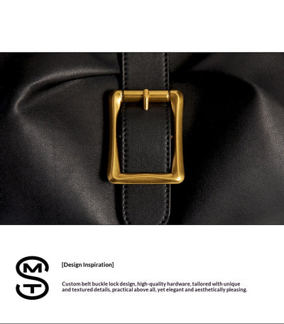 Bolso Tote Axilar de Cuero Genuino para Mujer - Image 8