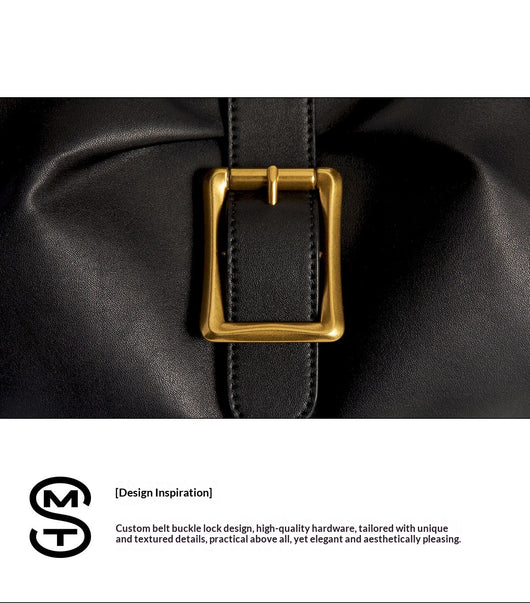 Bolso Tote Axilar de Cuero Genuino para Mujer - Image 8