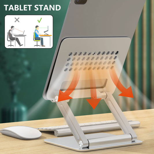 Soporte Ajustable para Laptop - Compatible con MacBook, iPad y Computadoras Portátiles