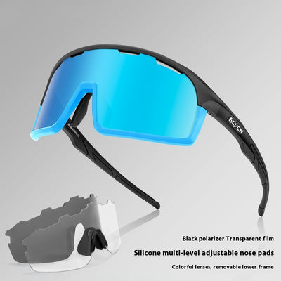 Gafas Deportivas Ciclismo Dual Protección UV - Montaña y Ruta - Image 13