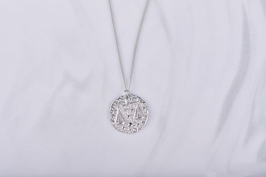 Collar de Plata Esterlina con los 12 Signos del Zodiaco - Image 16
