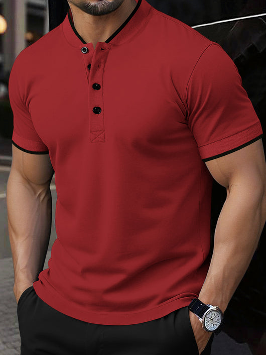 Playera Casual Versátil de Manga Corta para Hombre - Image 26
