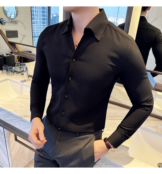 Camisa Térmica Textura Waffle Cuello V Manga Larga - Image 23